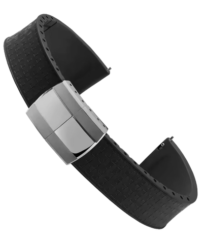Mosaic CTS Rubber Watch Strap-Black